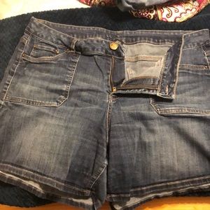 Old school Lane Bryant jean shorts 18W